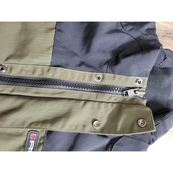 RLX Ralph Lauren Men's M Mid-Weight Winter Jacket Ski Zip Pockets Button Snap - Picture 5 of 12